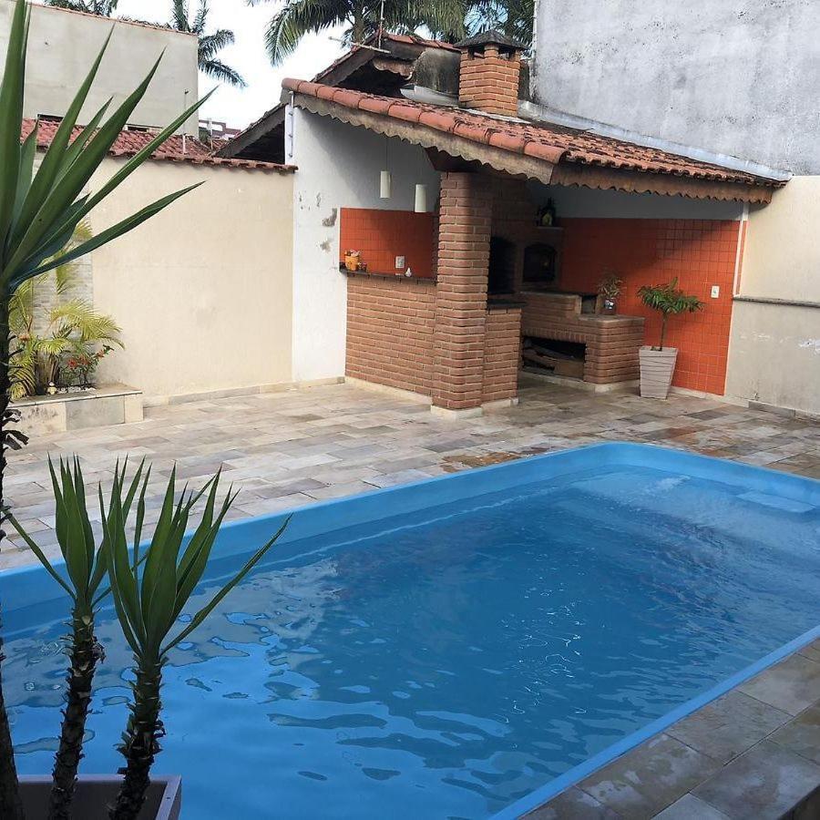 Casa Com Piscina Em Mongagua Villa Praia Grande  Eksteriør bilde
